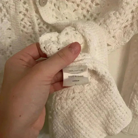 Appleseed 100% Cotton Cardigan Sweater Limited Edition Design - Picture 11 of 15